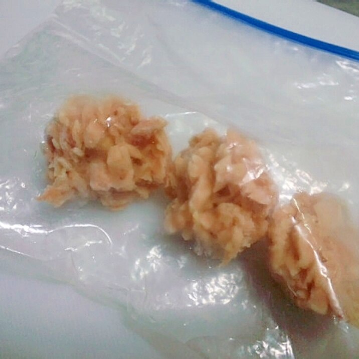 簡単!ツナの冷凍保存法